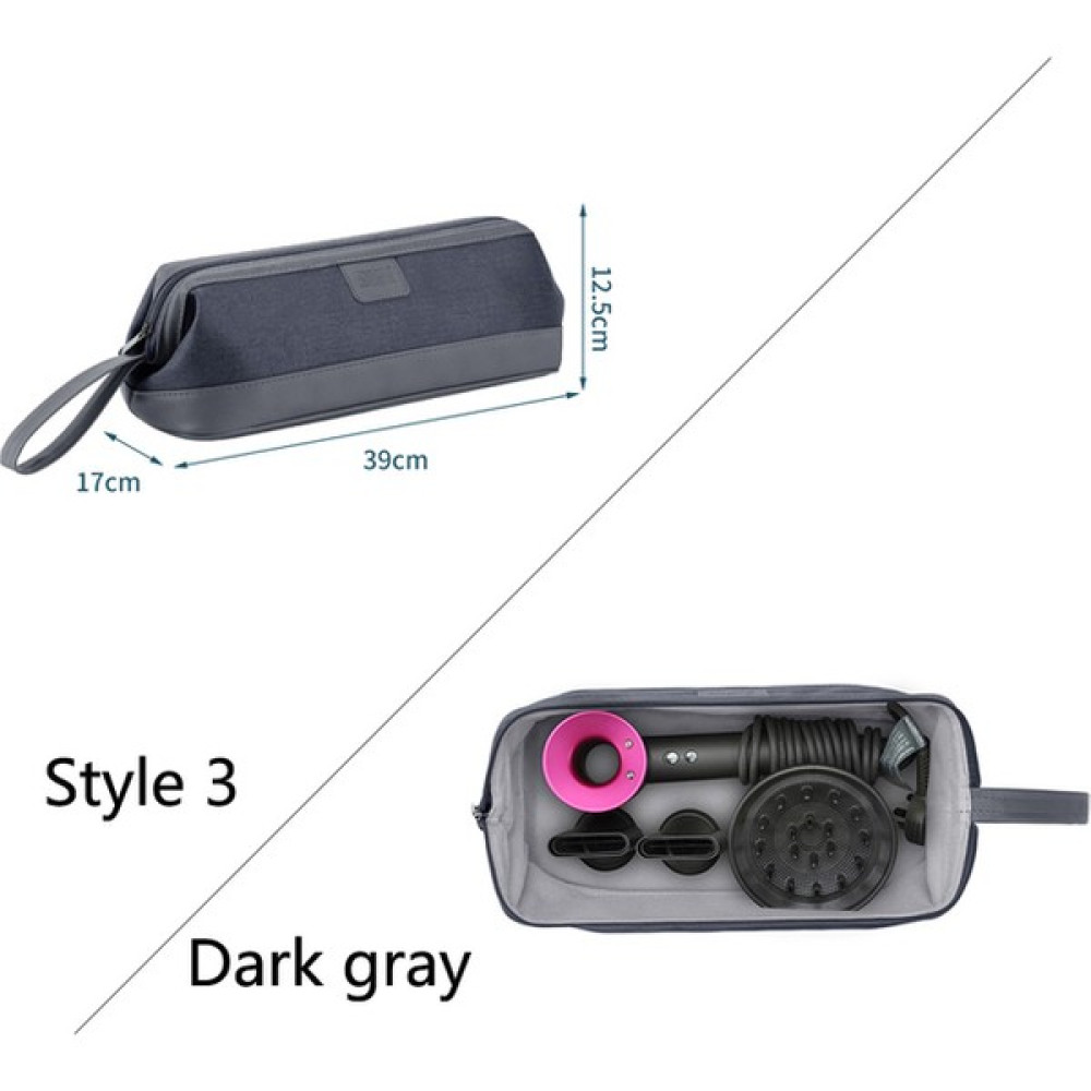 Masoffy1 Dyson Süpersonik Saç Kurutma Makinesi Için Taşınabilir Saklama Kutusu Organizatörü Taşıyan Stil 3 Koyu Gri Bubm Çantası (Yurt Dışından) Bayan Çanta ve Cüzdan Fiyatı