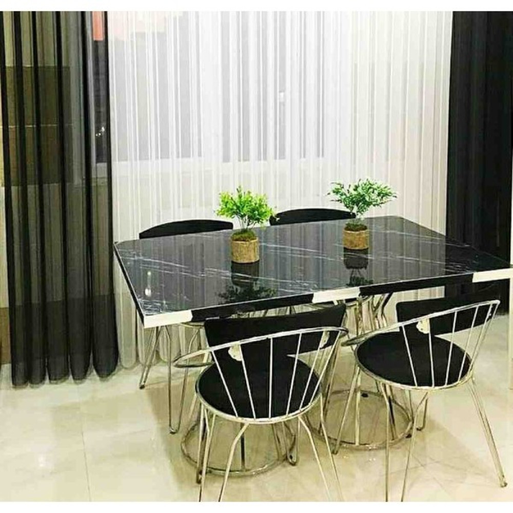 Massa Uzay 80*120 cm 4 sandalyeli yemek masası mutfak masası Masa - Sandalye Seti / Takımı Fiyatı