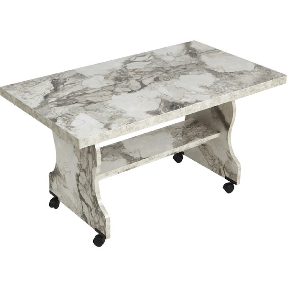 Massada Furniture Design Massada Tekerlekli Orta Sehpa - Efes Mermer Desen Orta Sehpa Fiyatı