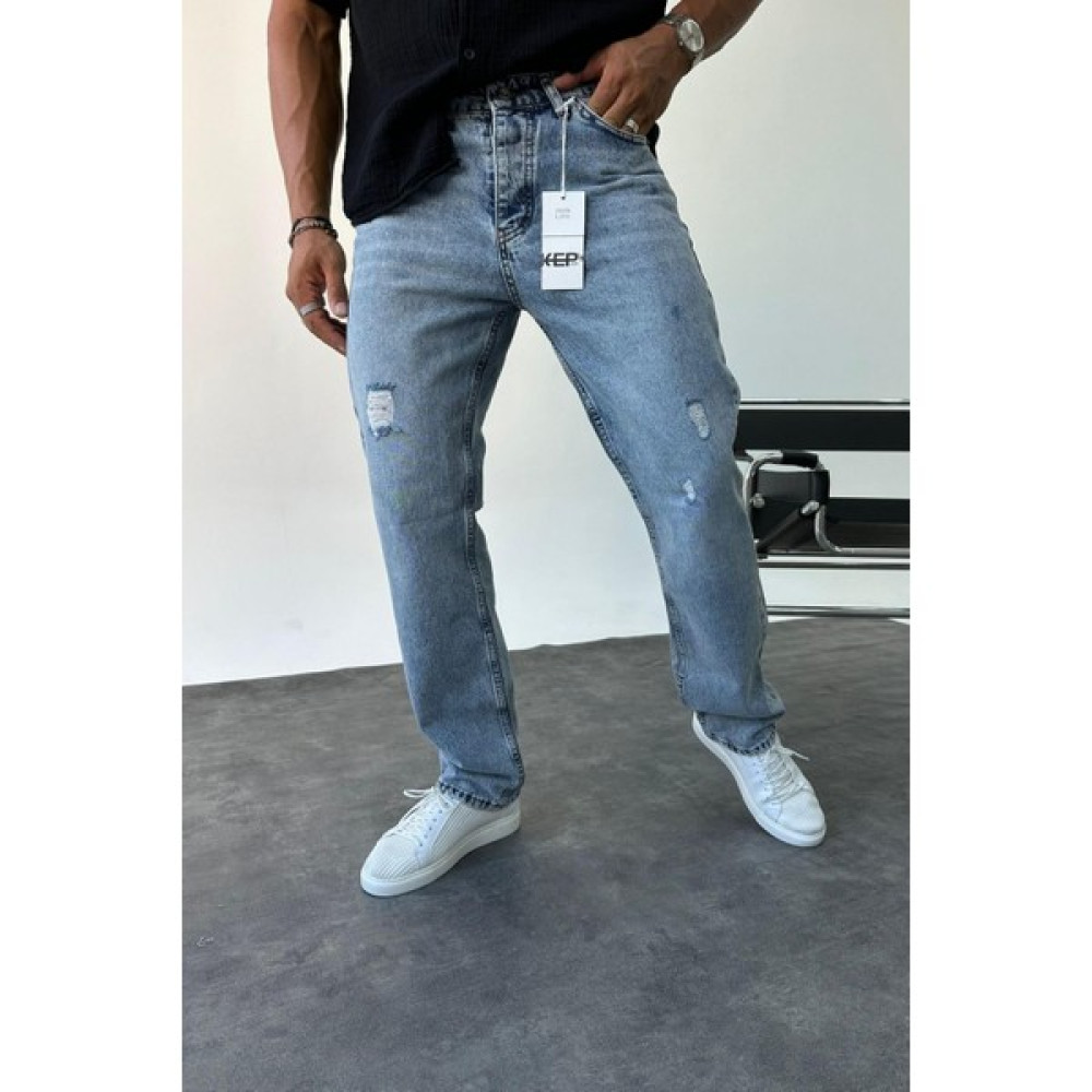 Massiviano Baggy Pantolon Mavi Erkek Pantolon Fiyatı