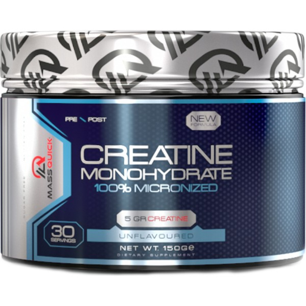 MassQuick Creatine Monohydrate 150GR 30 Servis Güç Performans Amino - Aromasız Sporcu Besinleri Fiyatı