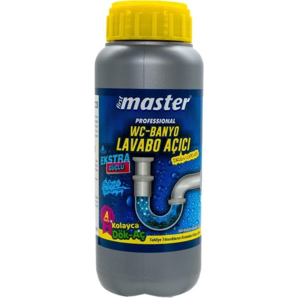 Master 500791 Dök-Aç Wc Banyo Lavabo Açıcı 1000 gr - 1 kg Temizlik Malzemeleri Fiyatı