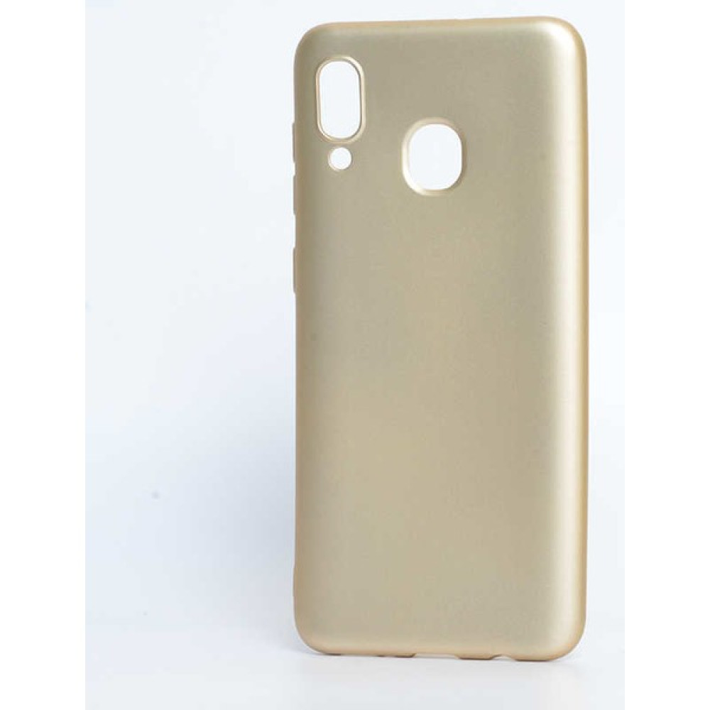 Master Aksesuar Samsung Galaxy A30 Kılıf Silikon Esnek Ultra Dayanıklı Tam Koruma Gold Cep Telefonu Kılıfı Fiyatı