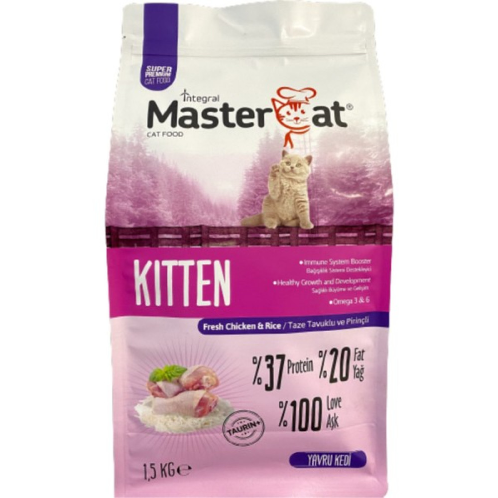 Master Cat Mastercat Az Tahıllı Hypoallergenic Yavru Kedi Maması 1.5kg Evcil Hayvan Ürünleri Fiyatı