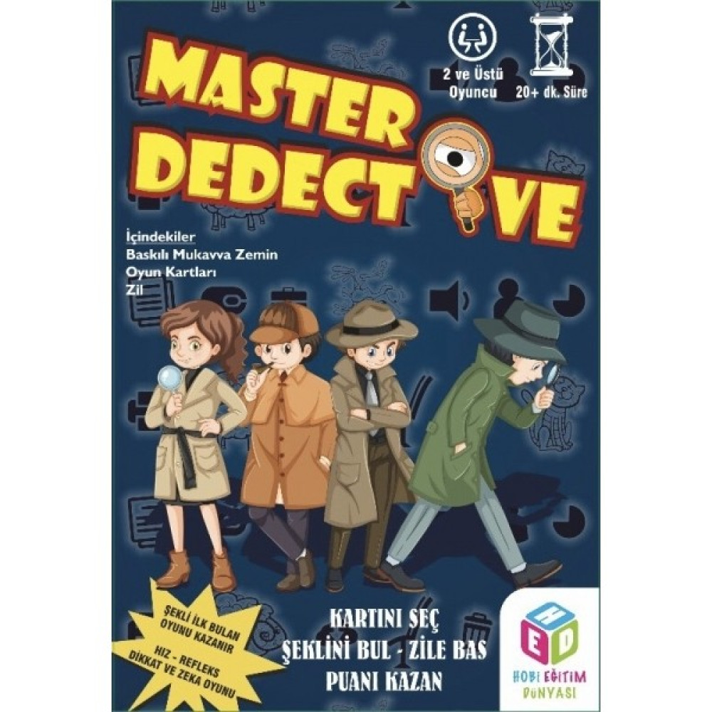 Master Dedektif Hız- Refleks- Dikkat Ve Zeka Oyunu Oyun & Hobi Fiyatı