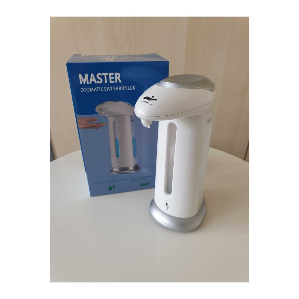 Master Otomatik El Sensörlü Sıvı Sabunluk Ve Dezenfektan Led Işık Sensörlü By99 Sabunluk Fiyatı