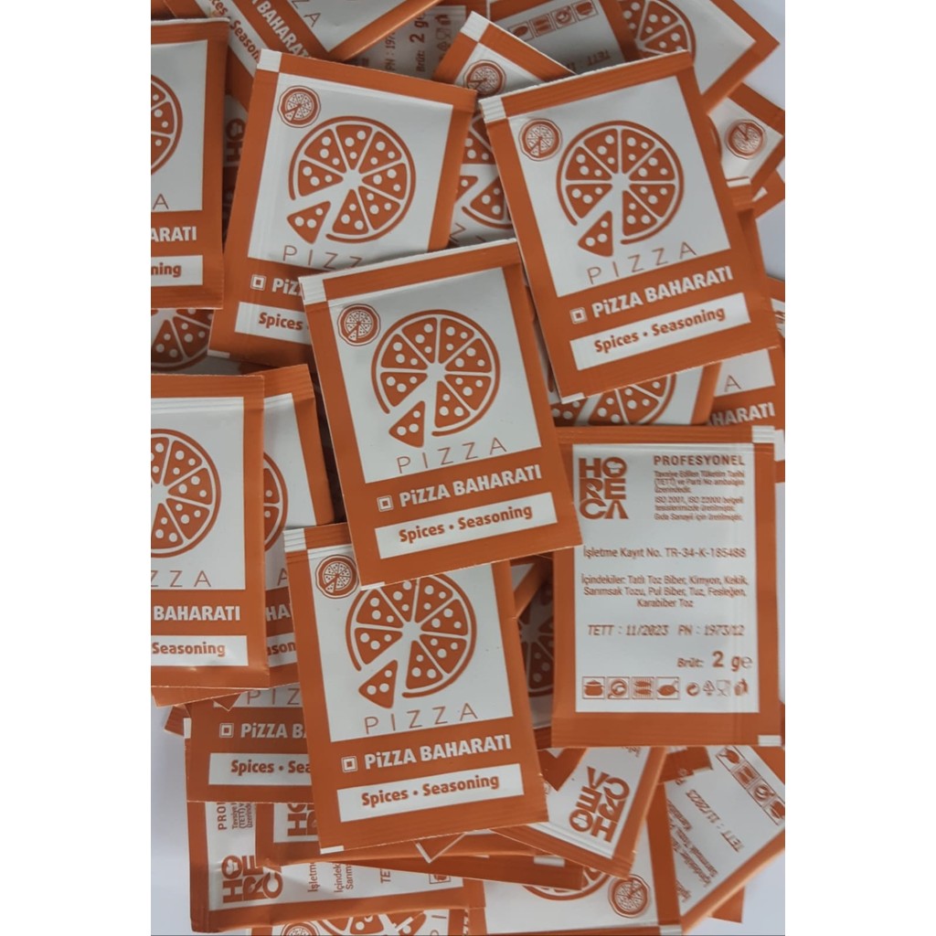Master Pack Masterpack Tek Kullanımlık Pizza Baharatı 1000 Adet - 1,5 kg Tuz, Şeker, Baharat Fiyatı