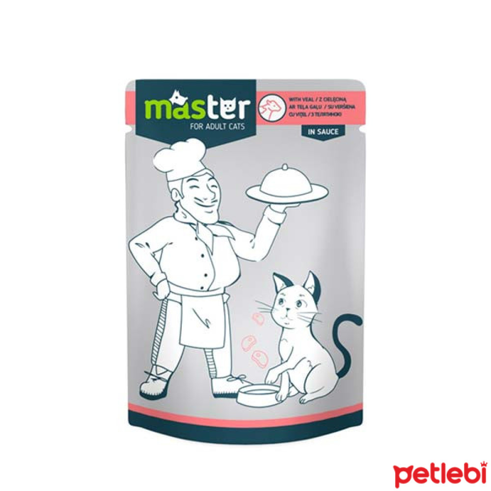 Master Pouch Dana Etli Yetişkin Kedi Konservesi 80gr Evcil Hayvan Ürünleri Fiyatı
