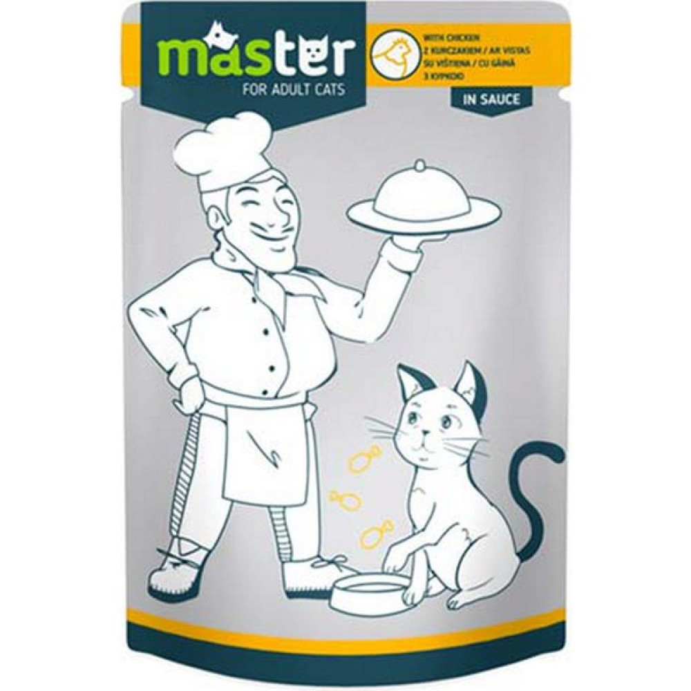 Master Tavuk Etli Pouch Kedi Mamasi 80 Gr. x 6 Adet 11 Evcil Hayvan Ürünleri Fiyatı
