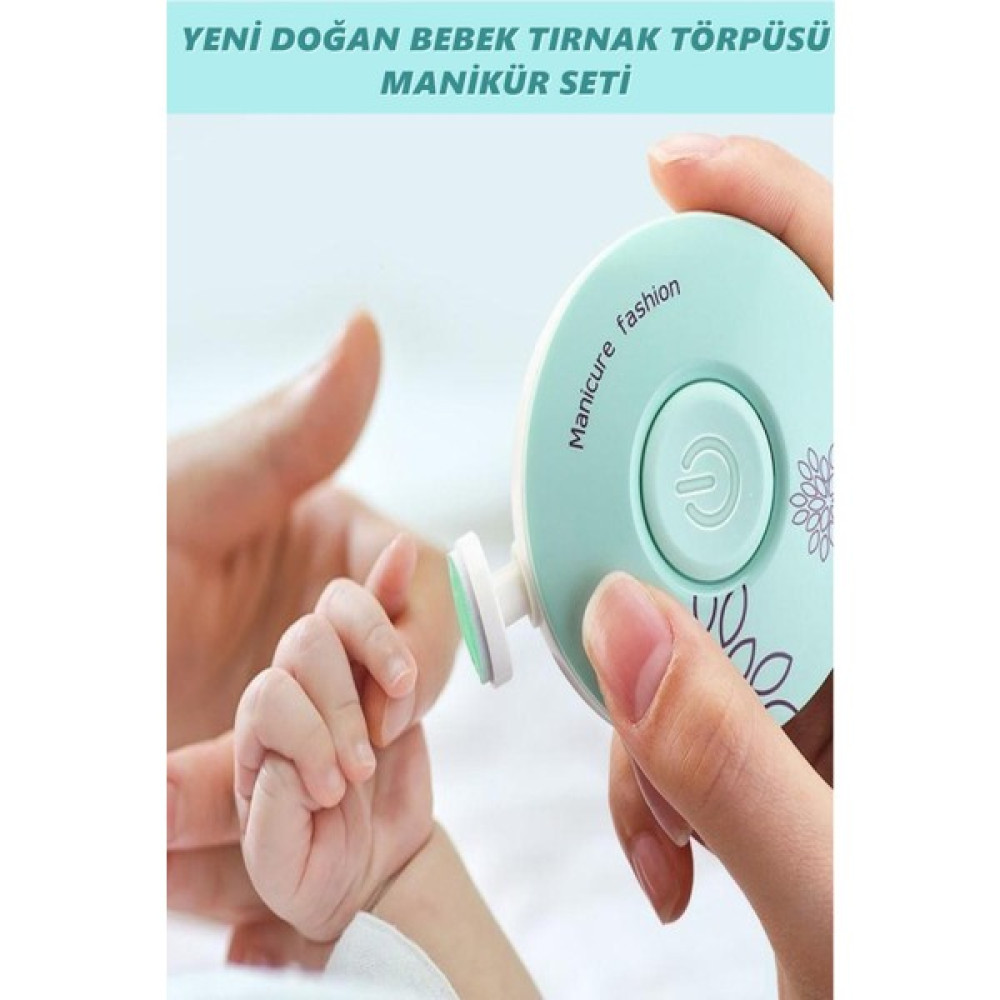 MasterCar Yeni Doğan ve Yetişkin Çocuk Bebek Dönerli Pilli Tırnak Kesme Törpüleme Makinası Manikür Seti Manikür / Pedikür Malzemeleri ve Setleri Fiyatı