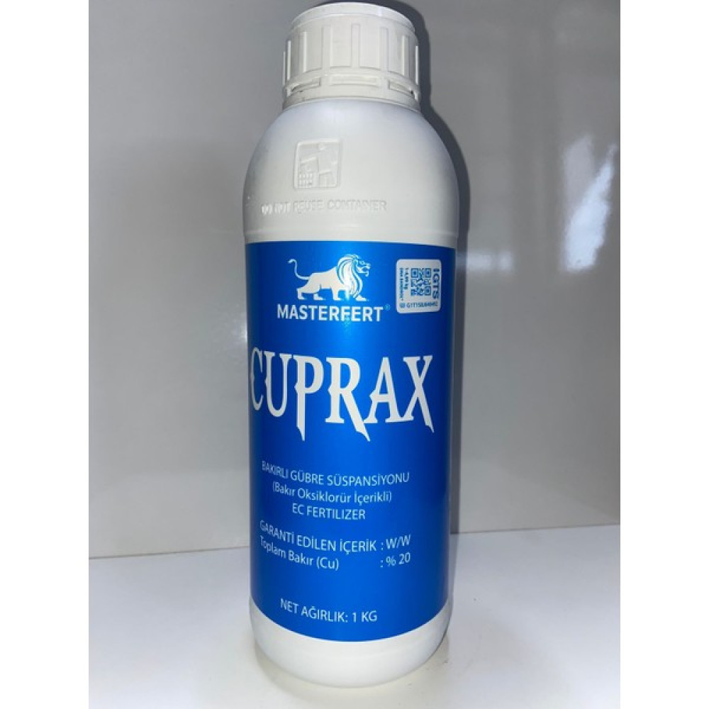 Masterfert Cuprax Bakırlı Gübre Çözeltisi (Sıvı Hazır Bordo Bulamacı) 1kg Gübre Fiyatı