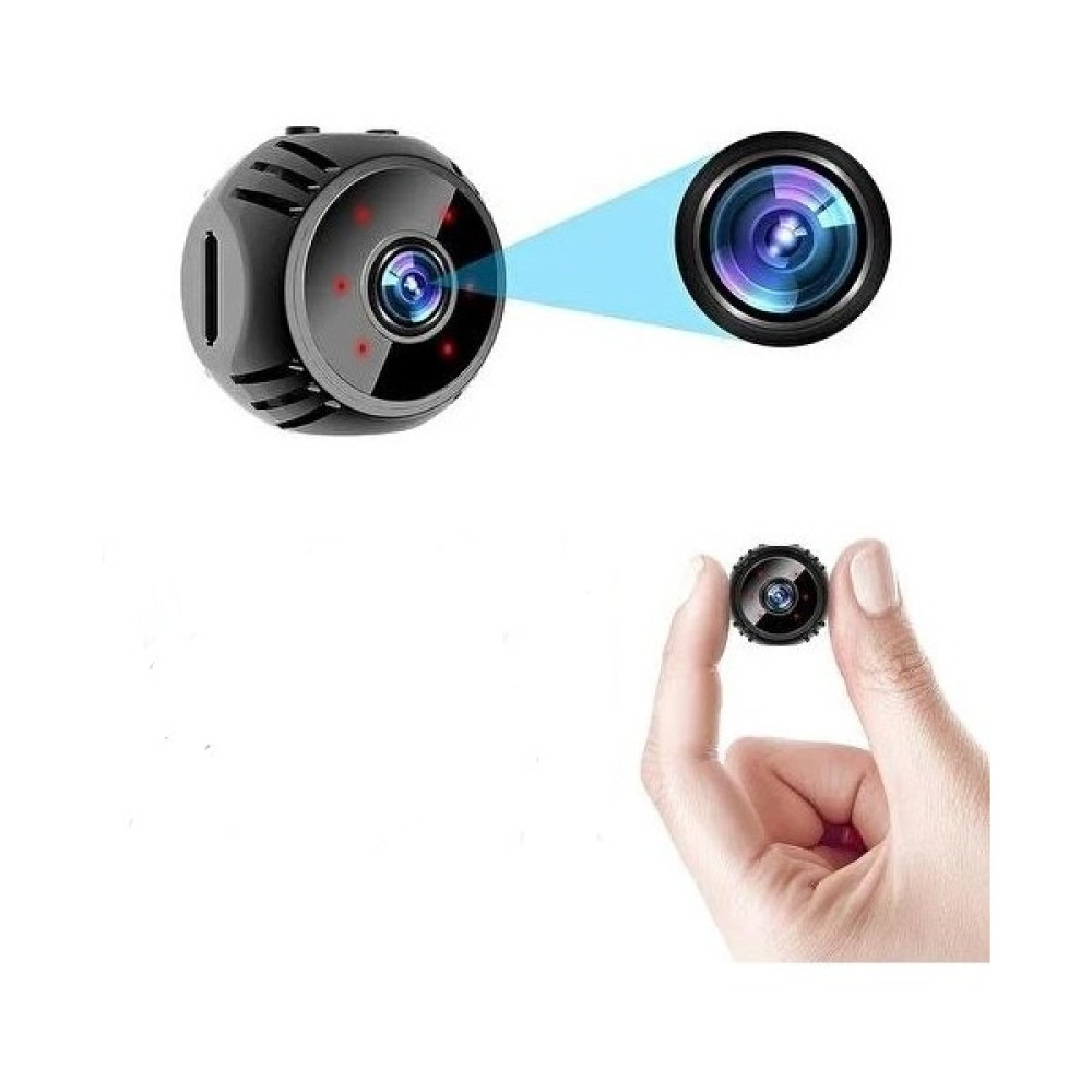 Masterr Kamera Yükseltilmiş Mini Kamera Kablosuz Gizli Wifi Dadı Kamerası Bebek Monitörü (Yurt Dışından) - Siyah Güvenlik Kameraları Fiyatı