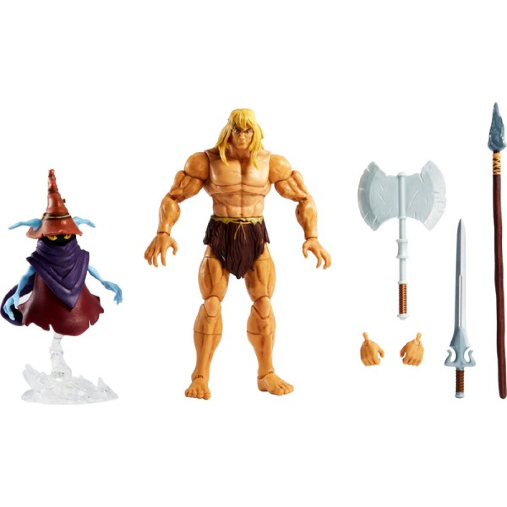 Masters Of The Universe Masterverse Deluxe He-Man Aksiyon Figürü, 30'Dan Fazla Eklem Yeri, , Kıyafet ve Döner Tabanlı Orko Figürü, 18 Cm Gyy41 Oyuncak Fiyatı