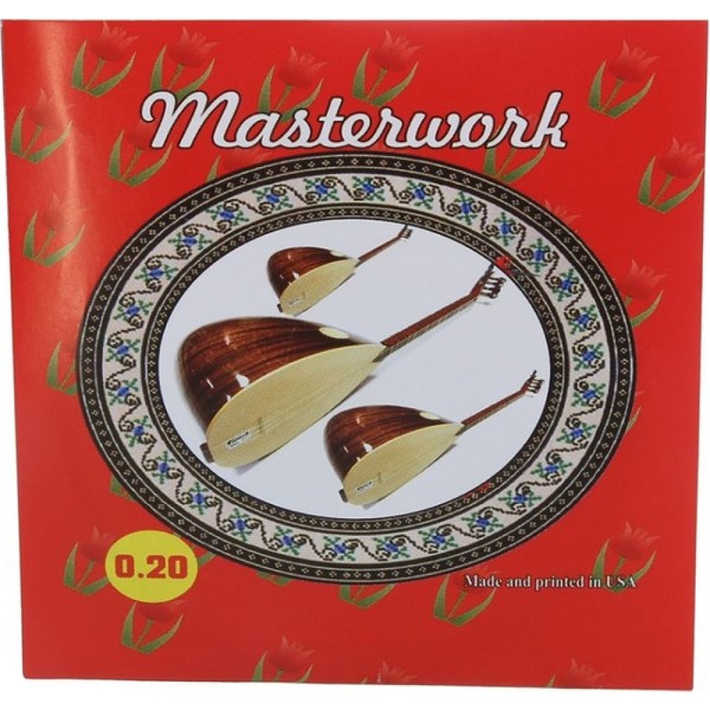 Masterwork 0.20 Uzun Sap Bağlama Teli Müzik Aleti Aksesuarları Fiyatı