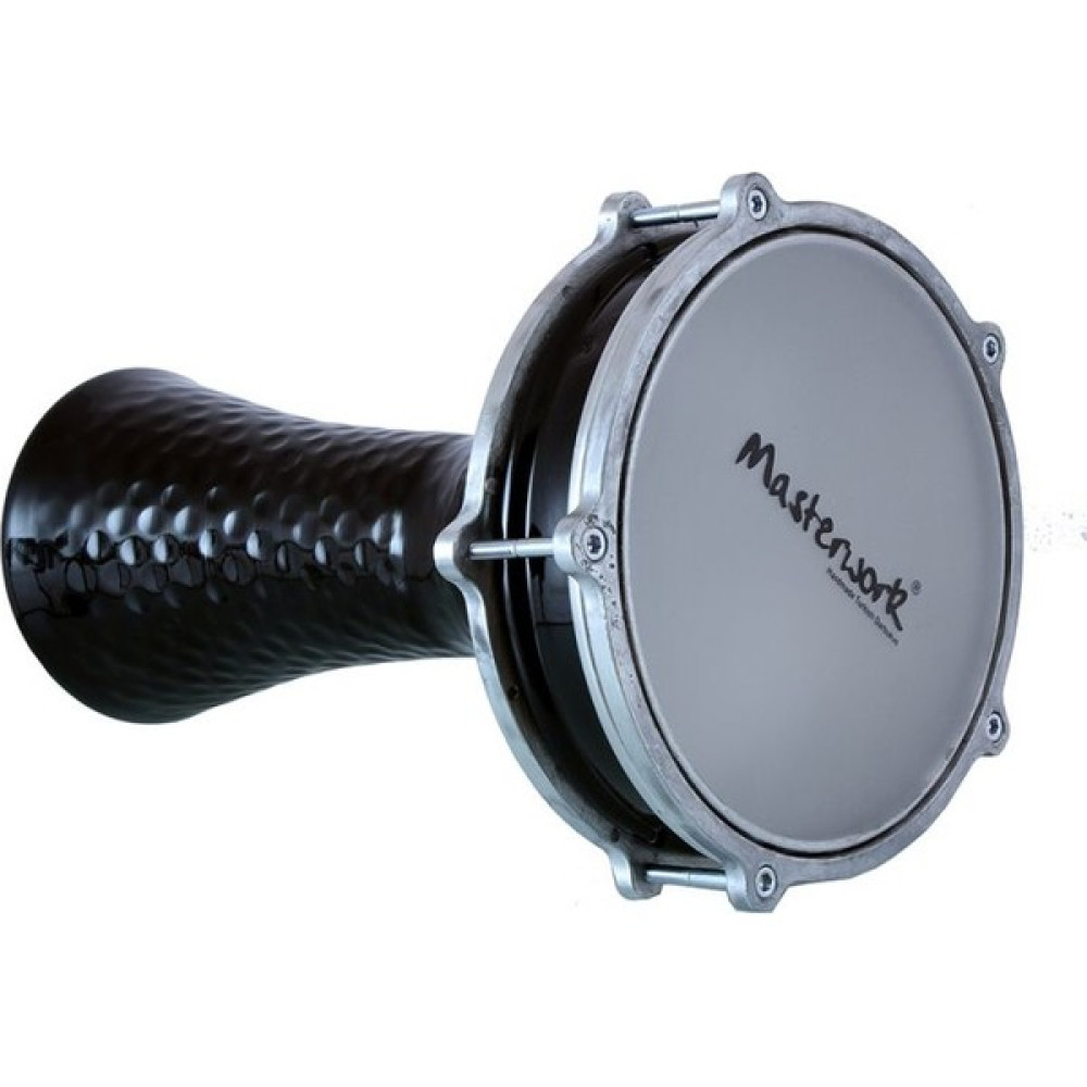 Masterwork 184 Parlak Siyah Alüminyum Çekiç Dövme Darbuka Vurmalı Çalgılar Fiyatı