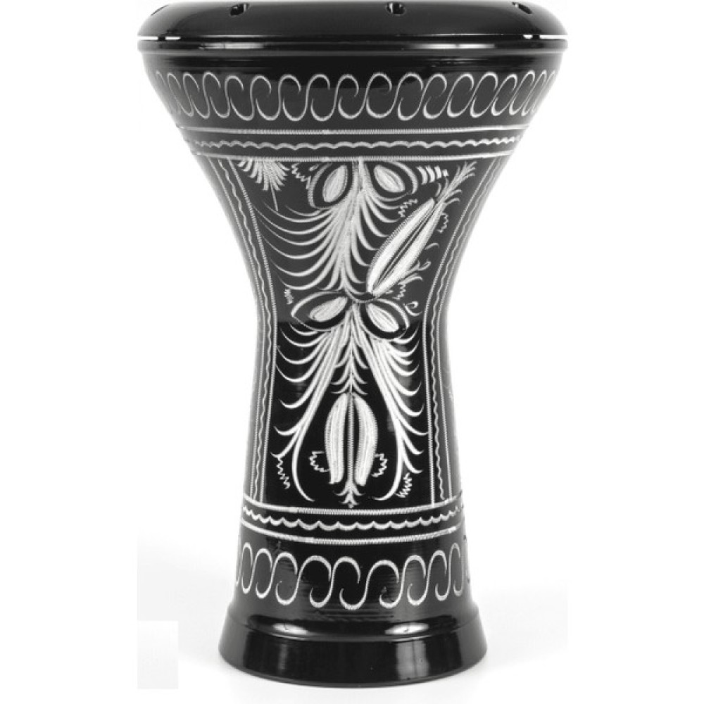 Masterwork Çömlek Darbuka Erzincan Işlemeli Siyah Vurmalı Çalgılar Fiyatı