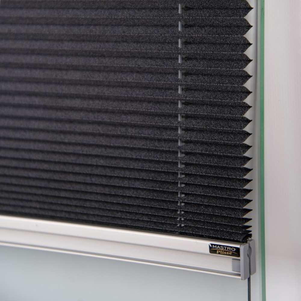 Mastro Plisse Anatolia Serisi Siyah Ofis ve Cam Balkon Plisse Perde - 60 x 150 cm Stor Perde Fiyatı