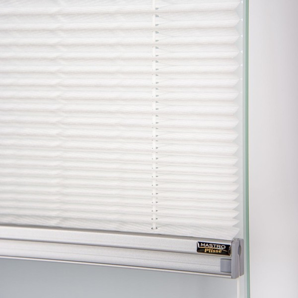 Mastro Plisse Fine Serisi Beyaz Cam Balkon Plisse Perde - 35 x 150 cm Stor Perde Fiyatı