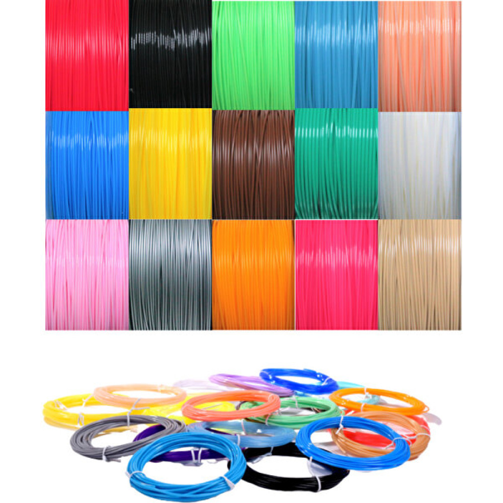 Matafilament 3D Kalem Filament 3X15 Renk 45MT Paket Pla - Renkli Filament Fiyatı