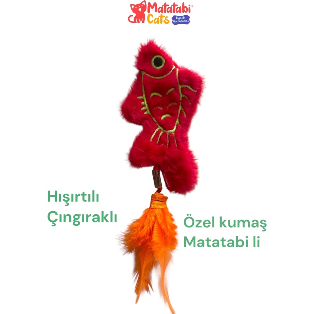 Matatabi Cats Balık (Hışırtılı,çıngıraklı,matatabi Li,pelüş Oyuncak) Anne Bebek Oyuncak Fiyatı