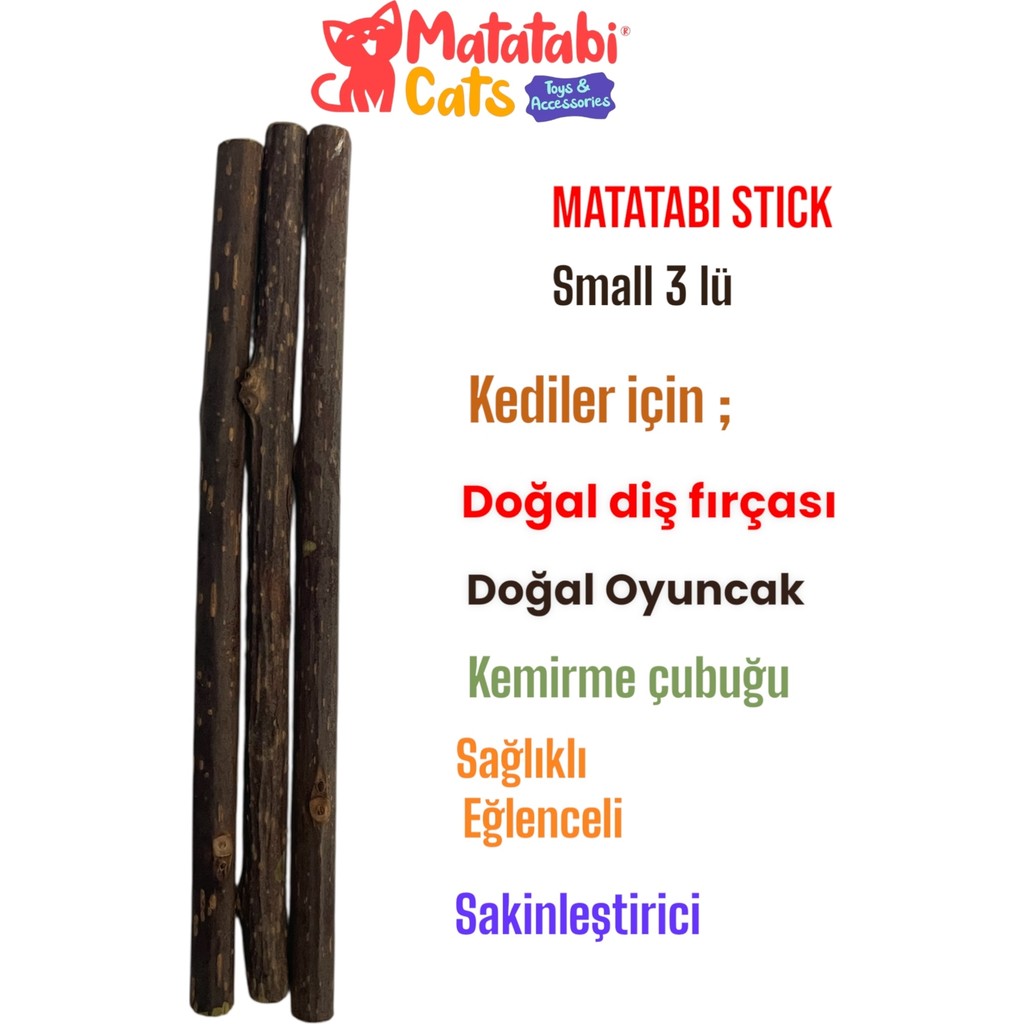 Matatabi Cats Doğal Kedi Oyuncağı 3 Lü Küçük Kemirme Çubuğu 12 cm Eğlenceli Kullanım SSD / Solid State Drive Fiyatı