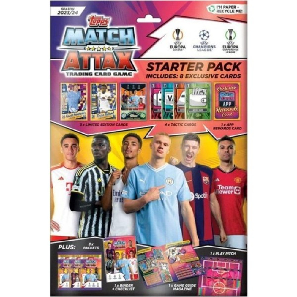 -Match Attax 23/24 Starterpack Oyun Takımları Fiyatı