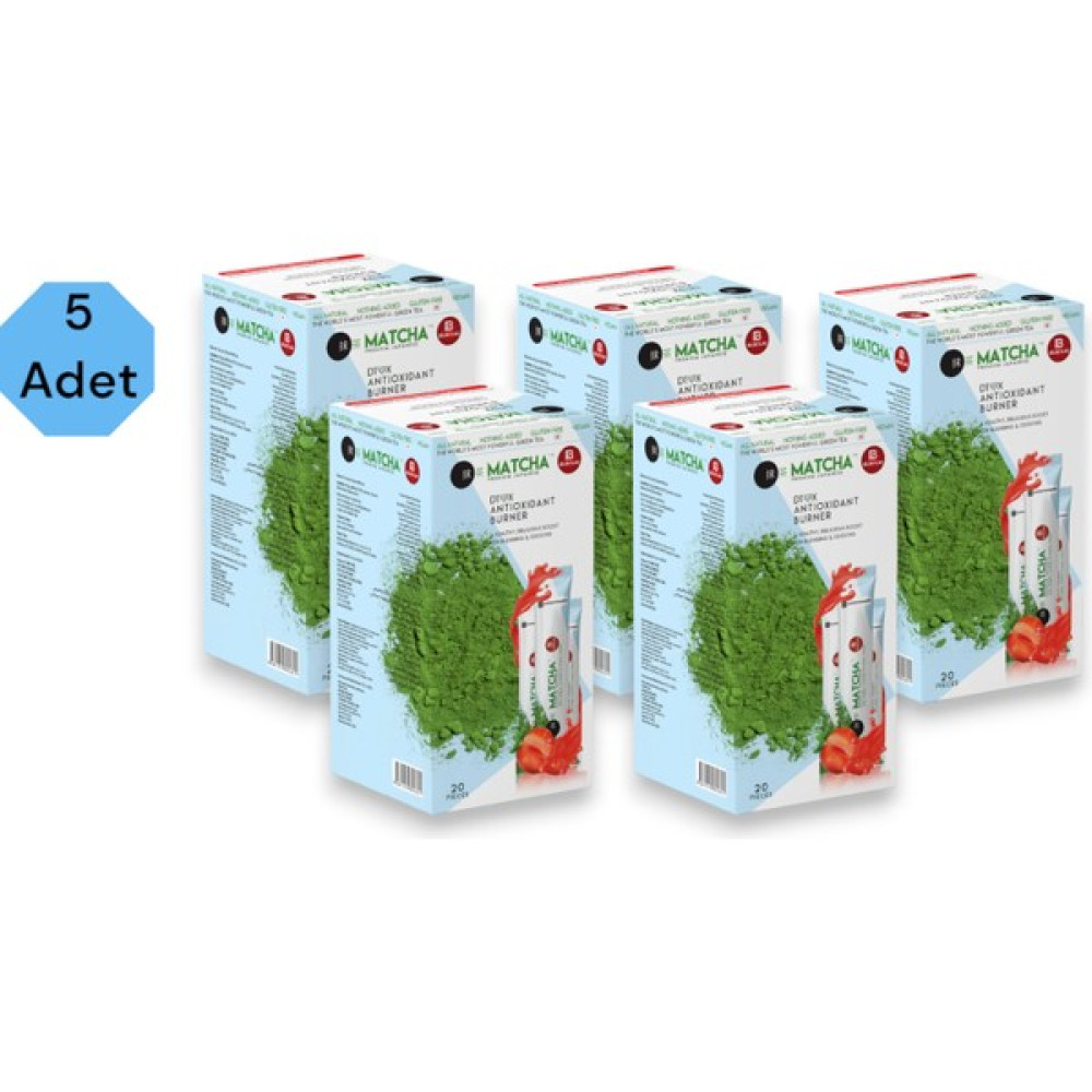 Matcha 5 Kutu Matcha Detox Çayı Orjinal Yeni Paket Çay Fiyatı