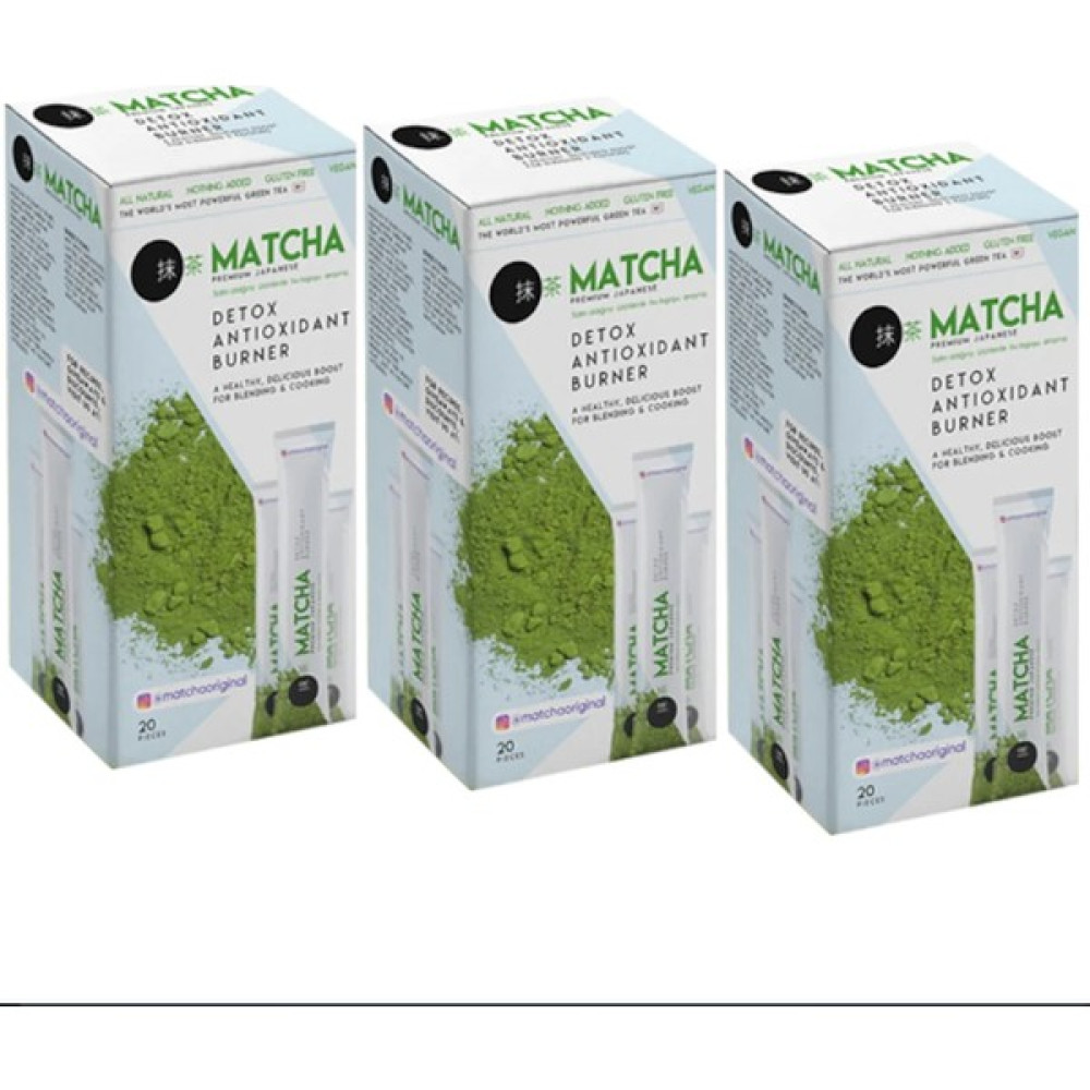 Matcha Çayı Aylık Paket 3 Kutu 60 Sti̇ck - 200 Çay Fiyatı