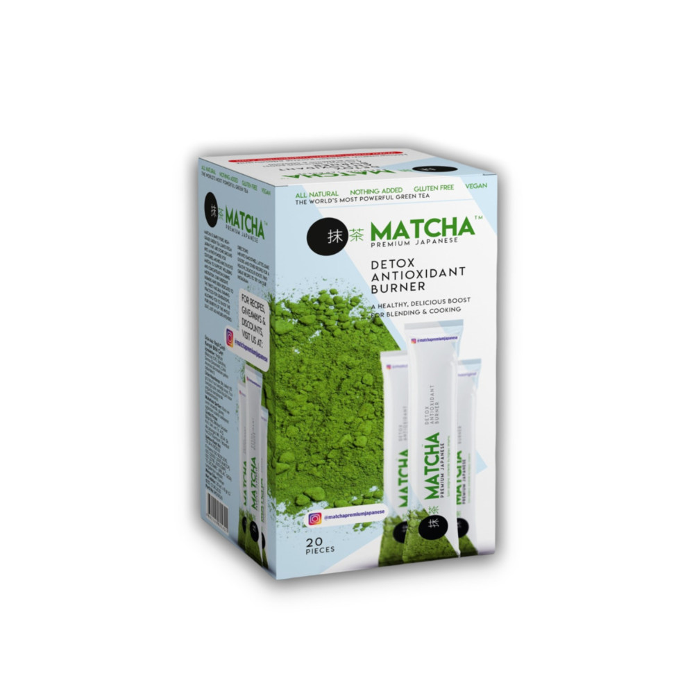Matcha Premium Japanese Çilek Aromalı Detox Burner Form Çayı 1 Kutu Çay Fiyatı