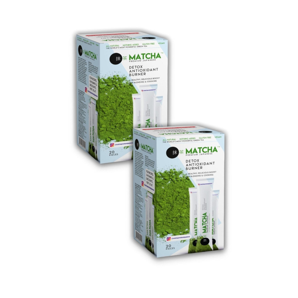 Matcha Premium Japanese Çilek Aromalı Detox Burner Form Çayı 2 Kutu Çay Fiyatı