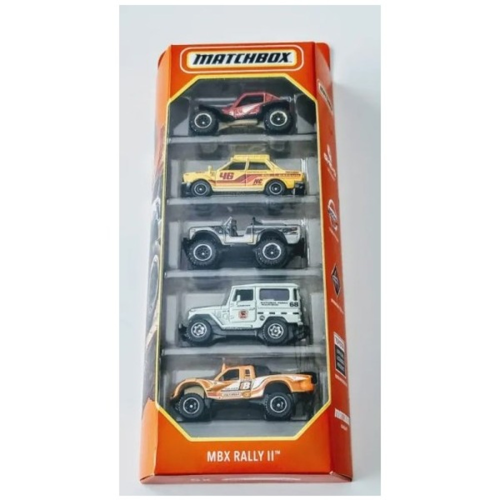 Matchbox 2022 5 Packs Mbx Rally Iı HFH11 – Datsun 510 Rally – Toyota Landcruiser FJ40 - 2 Oyun Seti Fiyatı