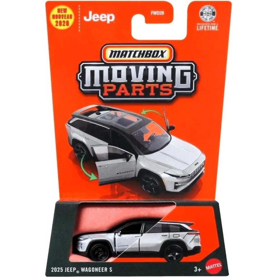 Matchbox 2026 1:64 Arabalar 2025 Jeep Wagoneer S JHV21 - 7 cm SSD / Solid State Drive Fiyatı
