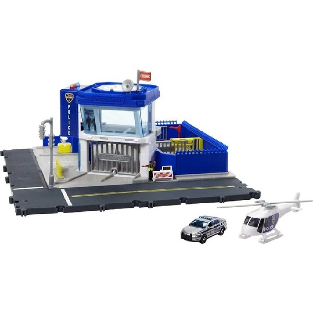 Matchbox Aksiyon Sürücüleri Oyun Seti Işıklı ve Sesli Polis Karakolu Telsiz Hattı Oyun Seti Fiyatı