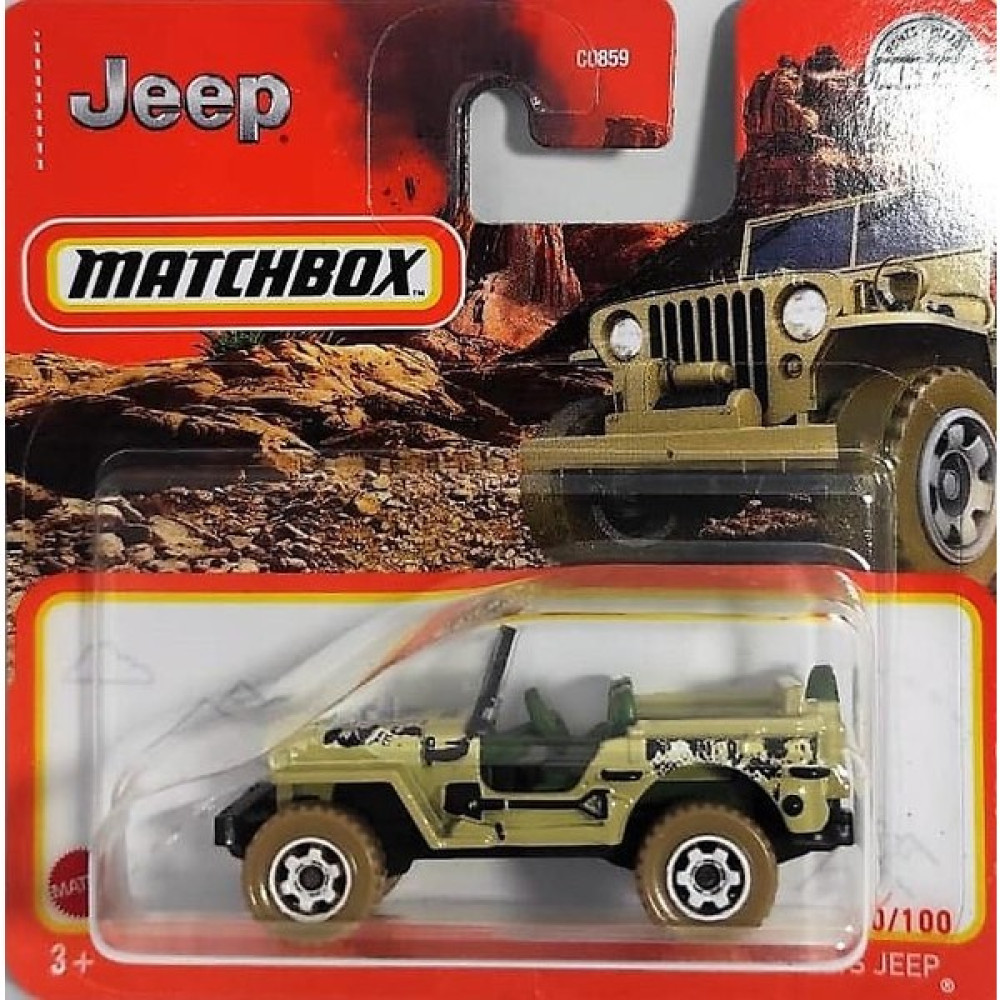 Matchbox C0859 Matchbox 1:64 Tekli Arabalar 1948 Wıllys Jeep HFR88 - Renkli Oyuncak Araç Fiyatı