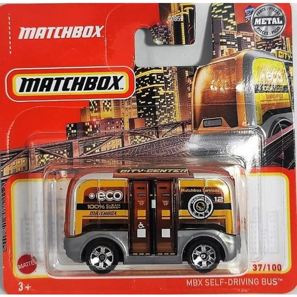 Matchbox C0859 Matchbox 1:64 Tekli Arabalar Mbx Self-Drıvıng Bus HFR74 - Renkli Oyuncak Araç Fiyatı