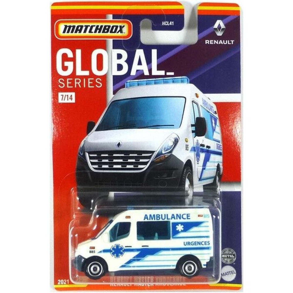 Matchbox Fransa Araçları Serisi Renault Master Ambulance HFH78 Oyuncak Araç Fiyatı