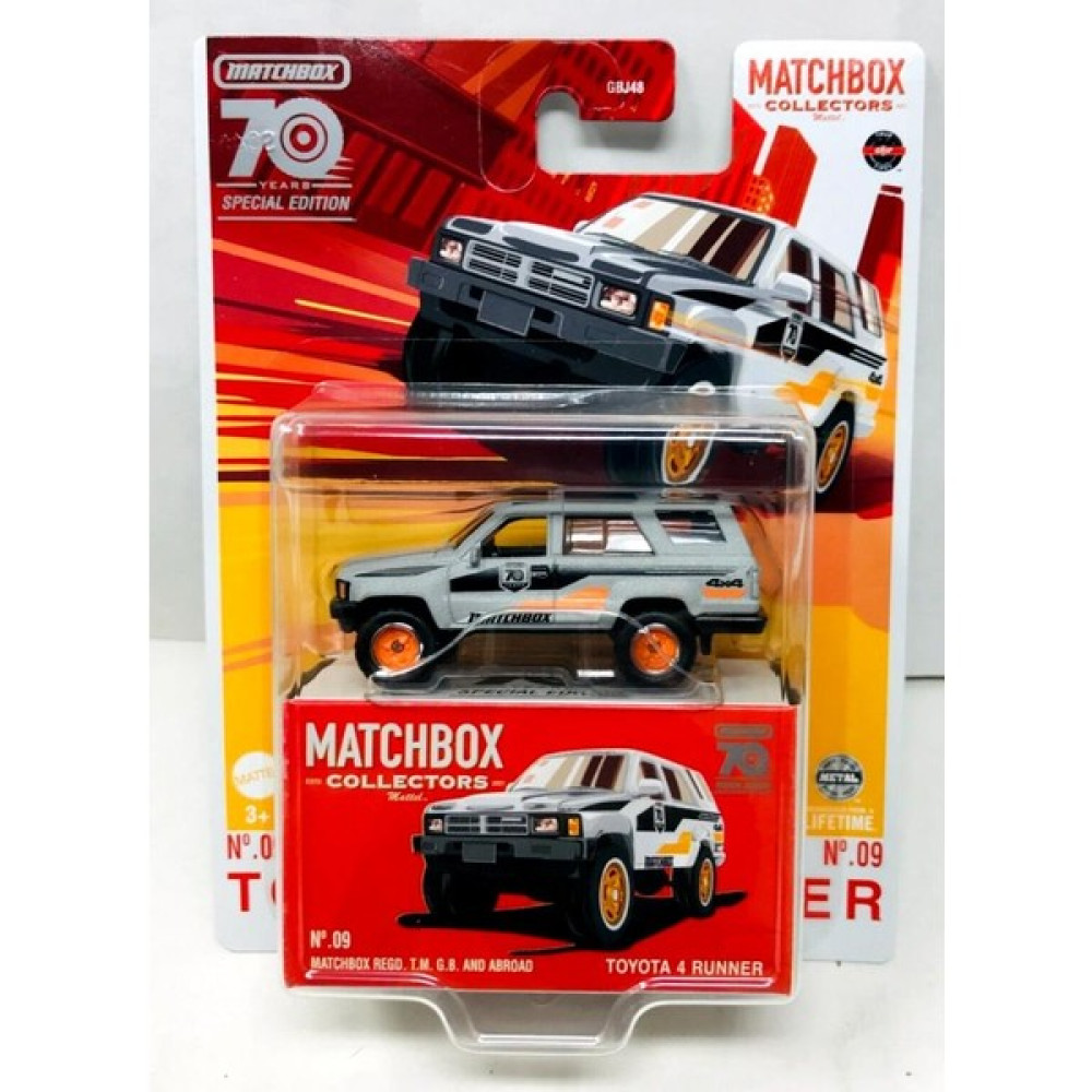 Matchbox Koleksiyon Araçları 70. Yıl Özel Seri GBJ48 - HLJ67 Toyota 4 Runner Oyuncak Araç Fiyatı