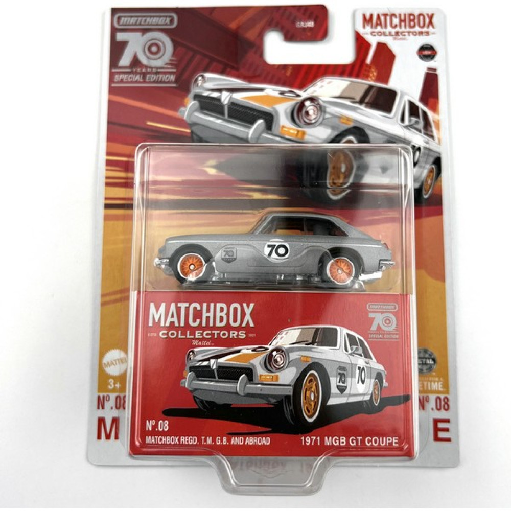 Matchbox Kolleksiyon Araçları Serisi HLJ66 - 1971 Mgb Gt Coupe Oyuncak Araç Fiyatı