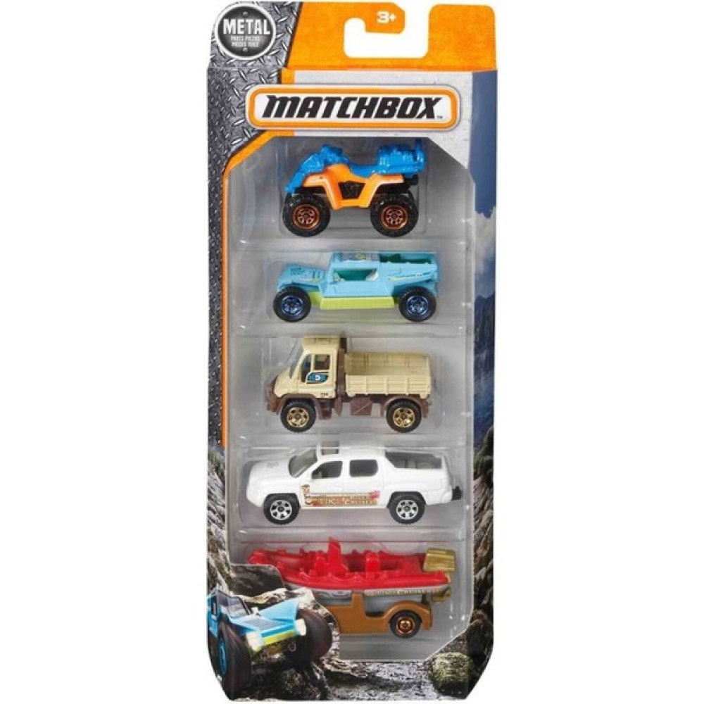 Matchbox Matcbox 5'li Araba Seti / - Renkli Oyuncak Araç Fiyatı