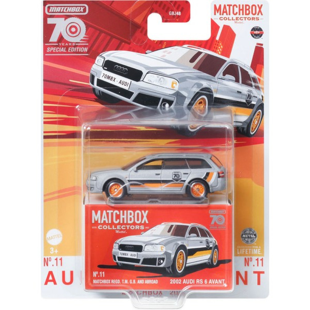 Matchbox Premium Arabalar 2002 Audi Rs6 Avant HLJ69 - Renkli Oyuncak Araç Fiyatı