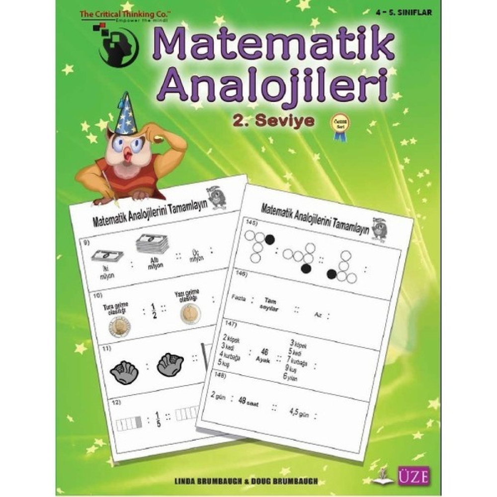 Matematik Analojileri 2. Seviye - Linda Brumbaugh Okul Öncesi Eğitici & Öğretici Kitaplar Fiyatı