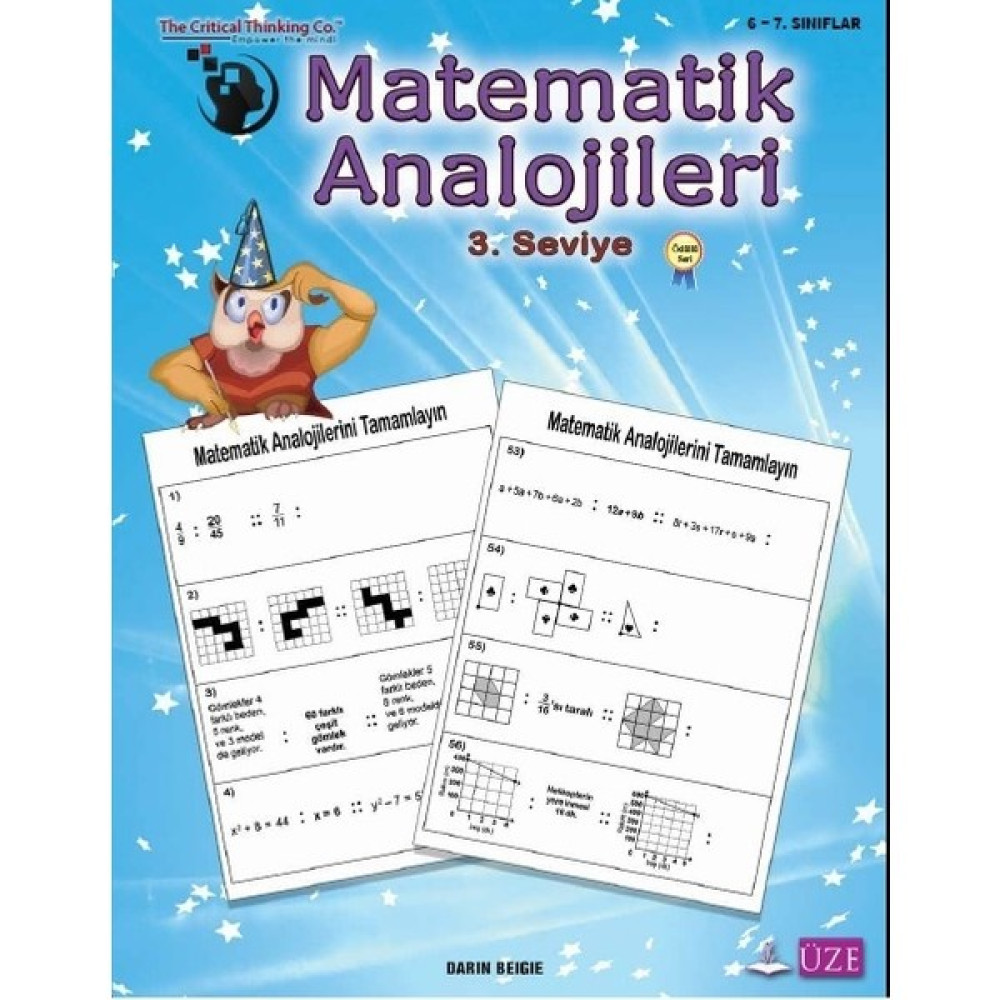 Matematik Analojileri 3. Seviye - Darin Beigie Okul Öncesi Eğitici & Öğretici Kitaplar Fiyatı