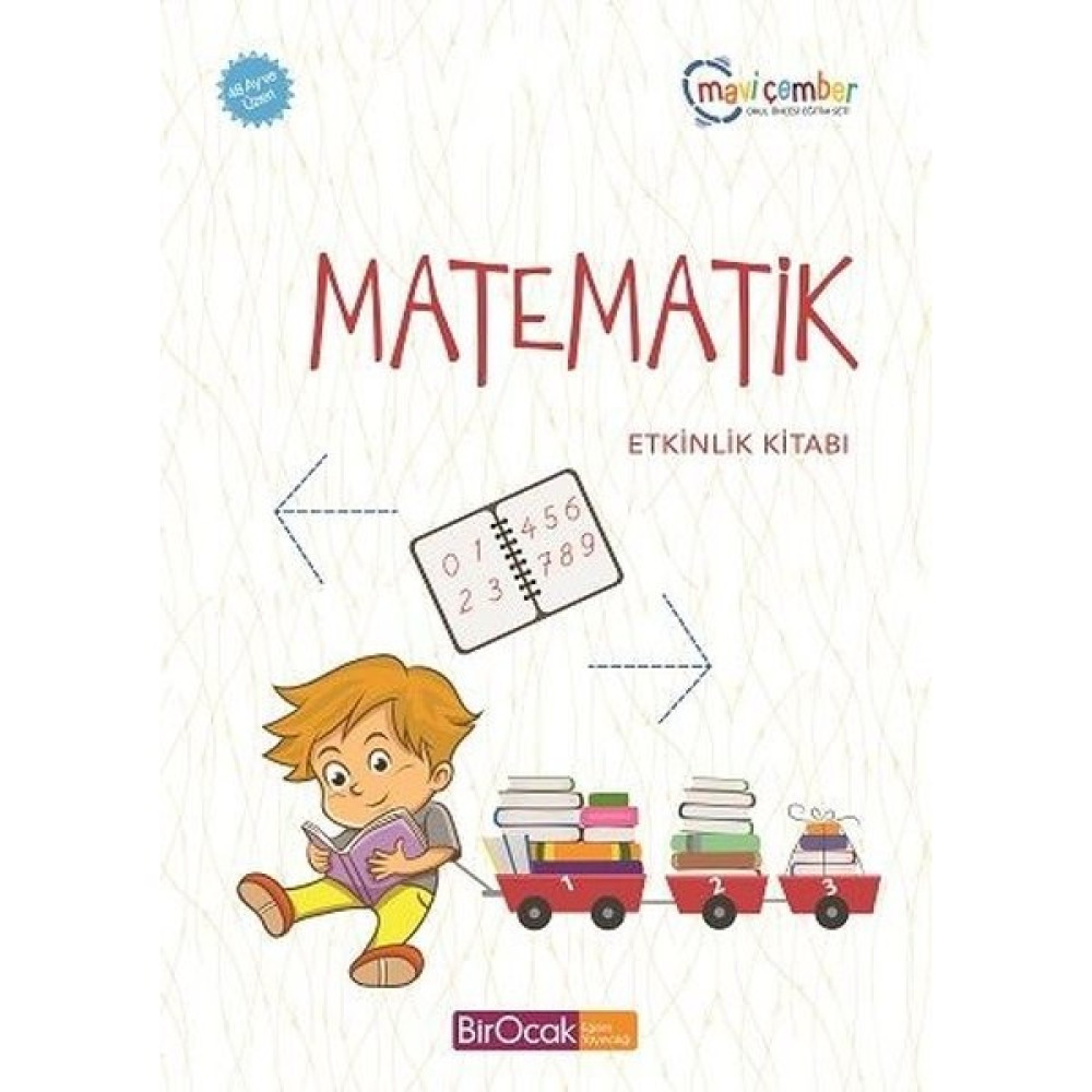 Matematik Etkinlik Kitabı - Mavi Çember (48 Ay Ve Üzeri / Spiralli) - Fatma İşler Okul Öncesi Eğitici & Öğretici Kitaplar Fiyatı