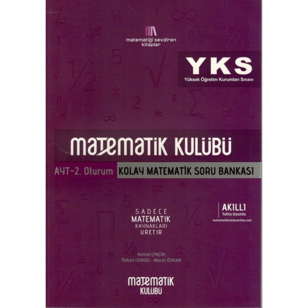 Matematik Kulübü AYT Kolay Matematik Soru Bankası Matematik Fiyatı