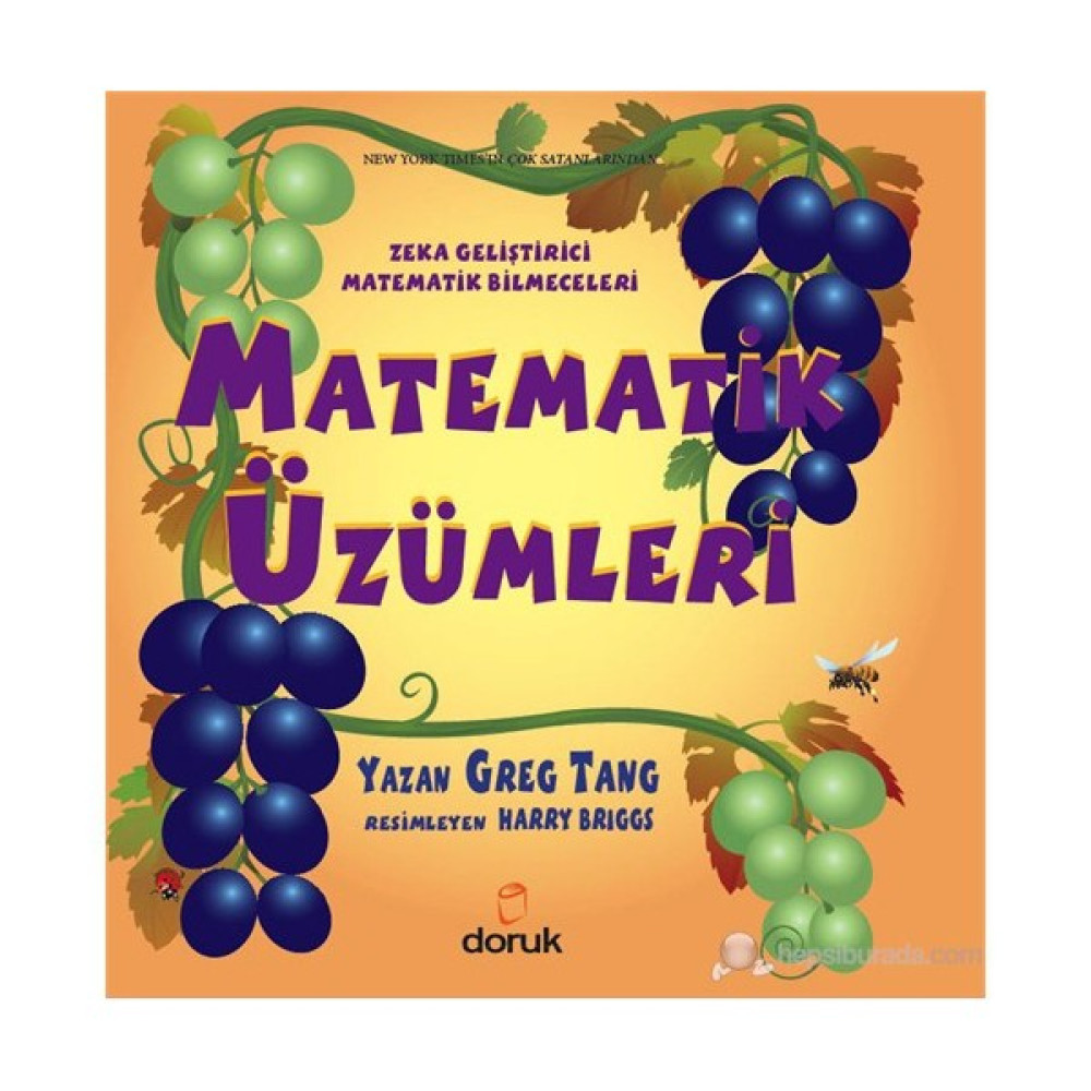 Matematik Üzümleri (Zeka Geliştirici Matematik Bilmeceleri) - Greg Tang Okul Öncesi Eğitici & Öğretici Kitaplar Fiyatı