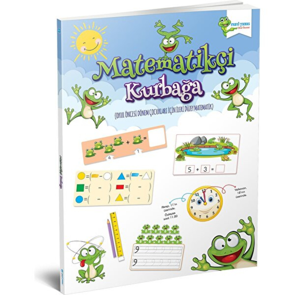Matematikçi Kurbağa (5-6 Yaş) Zihinsel Gelişim Kitapları Fiyatı
