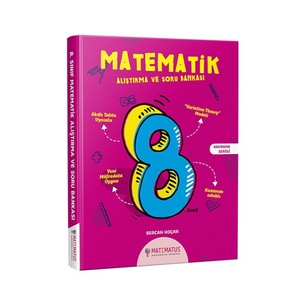 Matematus Yayınları 8. Sınıf Matematik Alıştırma ve Soru Bankası Matematus Yayınları Kaynak Kitapları Fiyatı