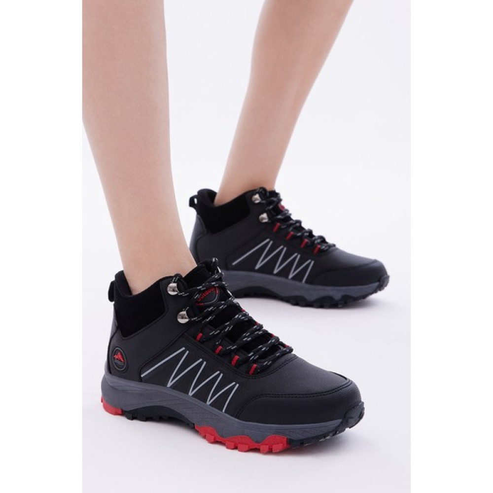 Mater Unisex Siyah Kırmızı Outdoor Trekking Bot Alonzo Erkek Botları Fiyatı