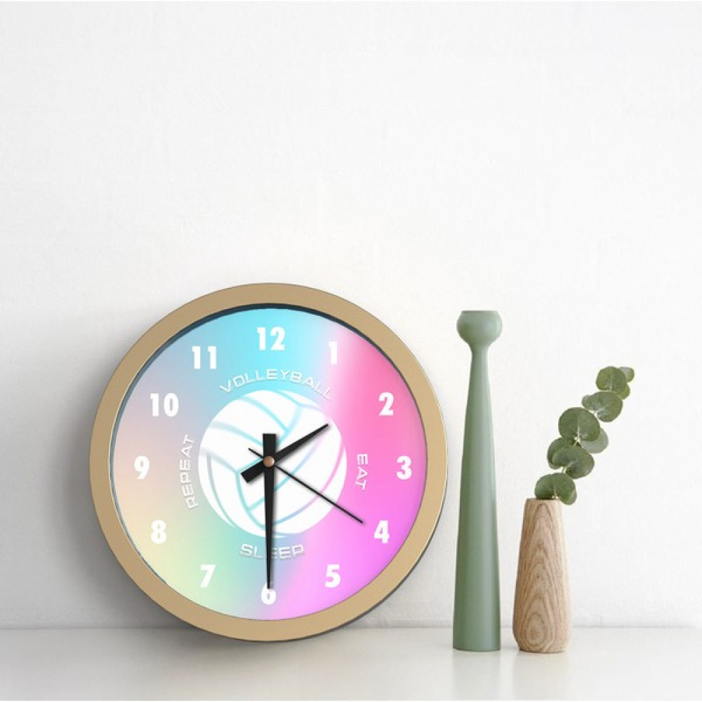 Materia Modern Duvar Saati Modelleri Özel Grafik Tasarım Dekoratif Mutfak ve Salon Saati - 25 x 25 cm Dekoratif Saat Fiyatı