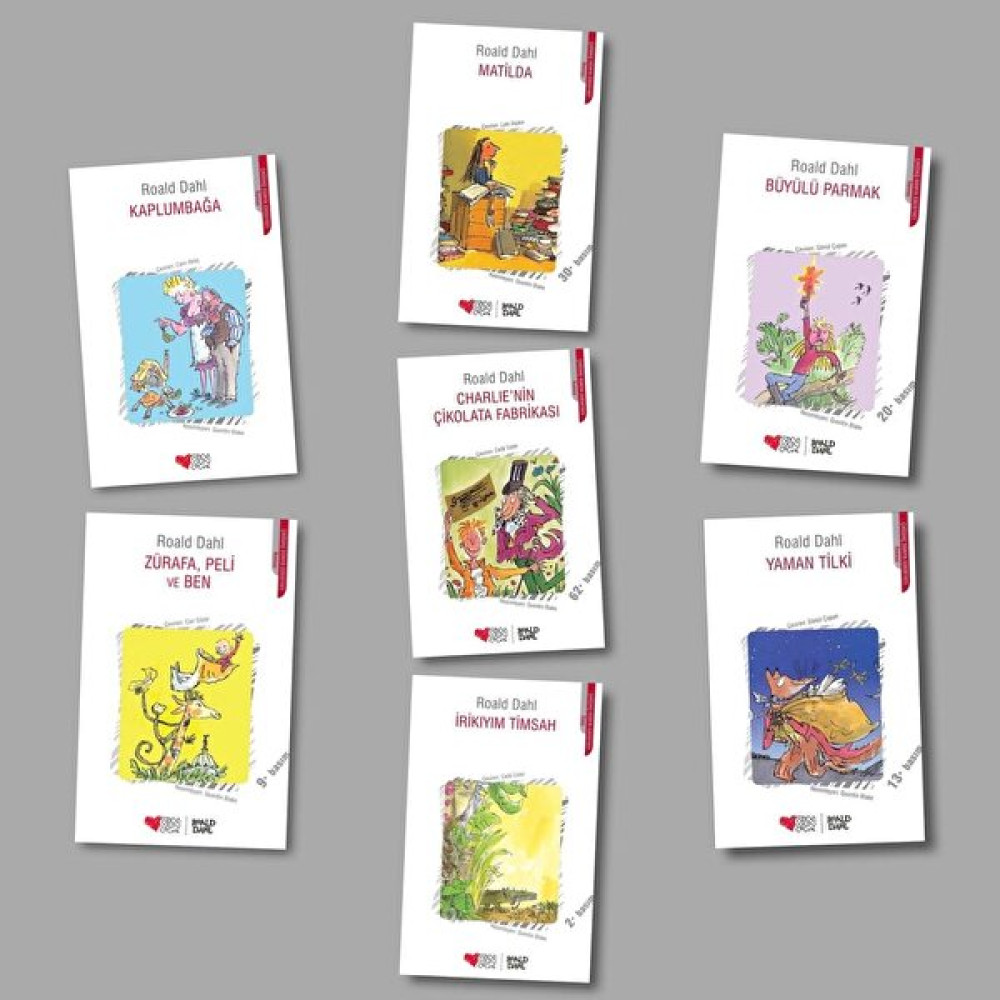 Matilda - Büyülü Parmak - Yaman Tilki - Irikıyım Timsah - Charlie'nin Çikolata Fabrikası +2 Kitap Çocuk Roman Fiyatı
